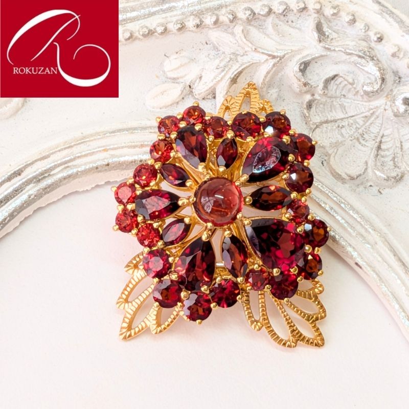 ガーネット ブローチ アンティーク」の人気商品一覧 | 安い商品を通販