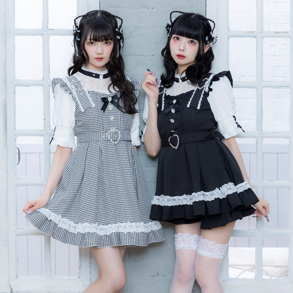 楽天市場】【SALE】ハートチョーカーベルトレースワンピース : 夢展望