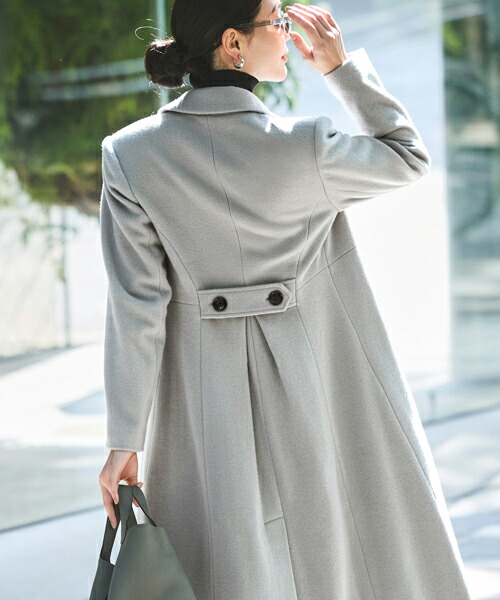 楽天市場】【日本生地】レディース ロングコート ウールコート