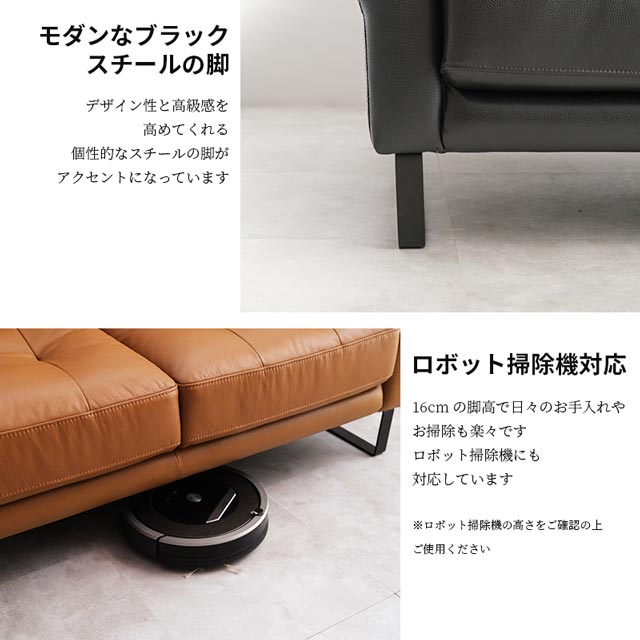 楽天市場】ソファ ソファー 本革 2人掛けソファ 2人掛け アイアン脚