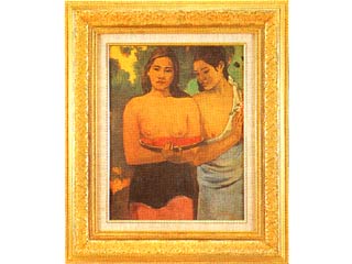 楽天市場】二人のタヒチの女（ゴーギャン） F3号 : 陶芸.com／e-画材