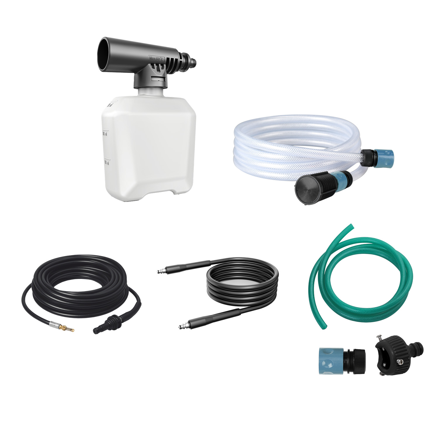 楽天市場】高圧洗浄機 アクセサリ フォームノズル 0.35L フォームガン