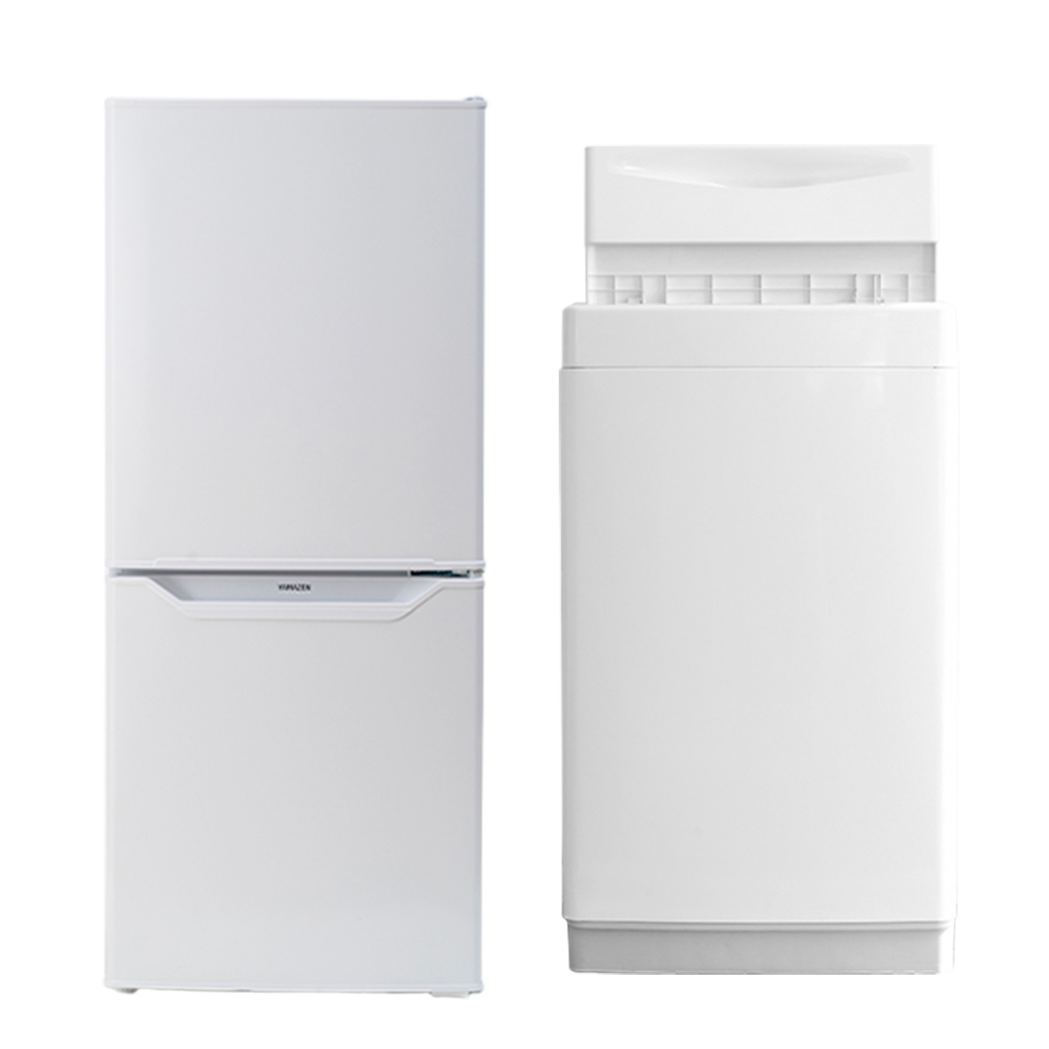 2024年製 YAMAZEN 家電2点セット 冷蔵庫 洗濯機 2024年製 YAMAZEN 家電