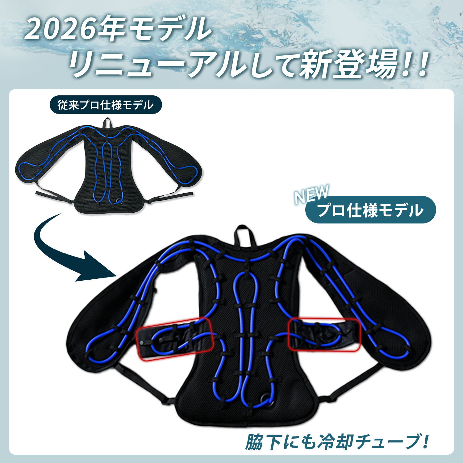 楽天市場】水冷服 水冷ベスト 2026年モデル ダイレクトクール ProPlus