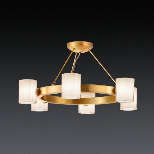 yamagiwa ヤマギワ ミッドセンチュリー シャンデリア 6灯 天井 照明