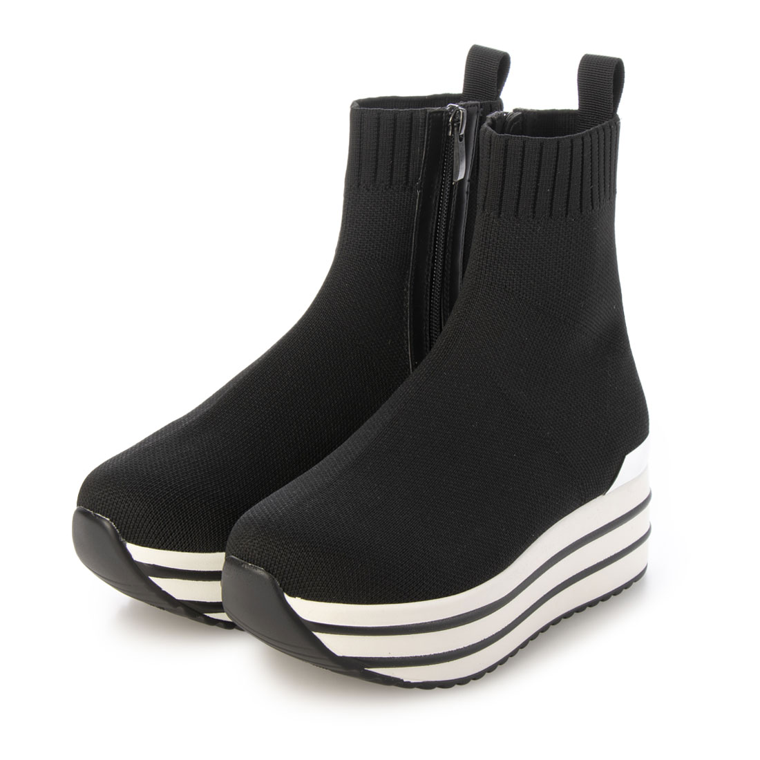 楽天市場】EVOL 11cmニットショートブーツの通販