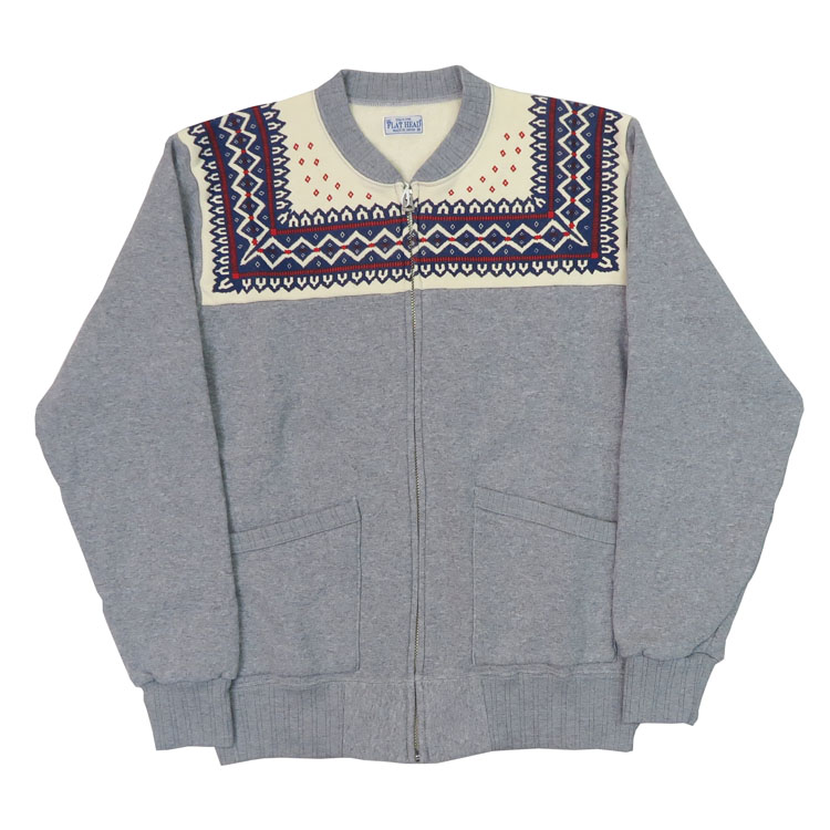 楽天市場】フラットヘッド THE FLAT HEAD 雪柄 フルジップ スウェット