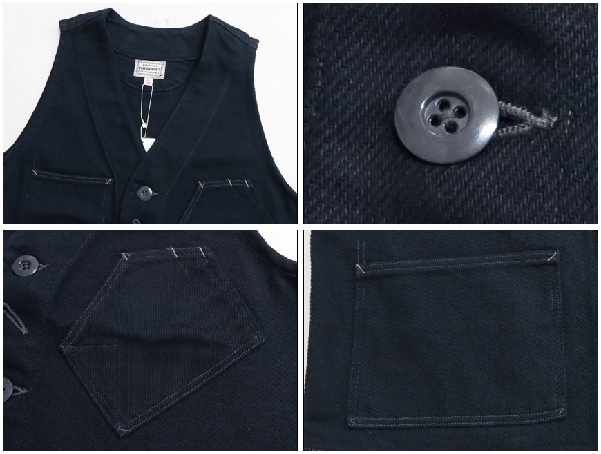 楽天市場】フェローズ PHERROW'S フェローズ ワーク ベスト 24W-PHWV1