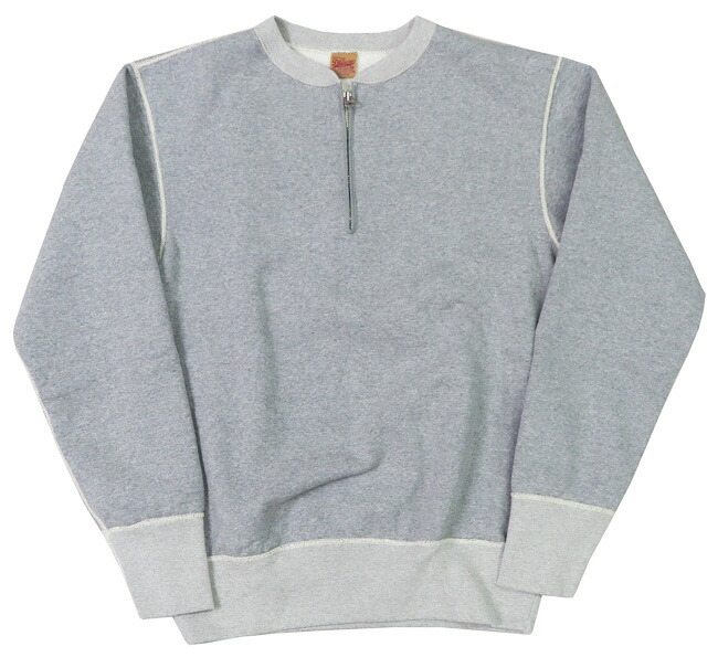 楽天市場】デラックスウェア DELUXEWARE ハーフジップ スウェット 無地