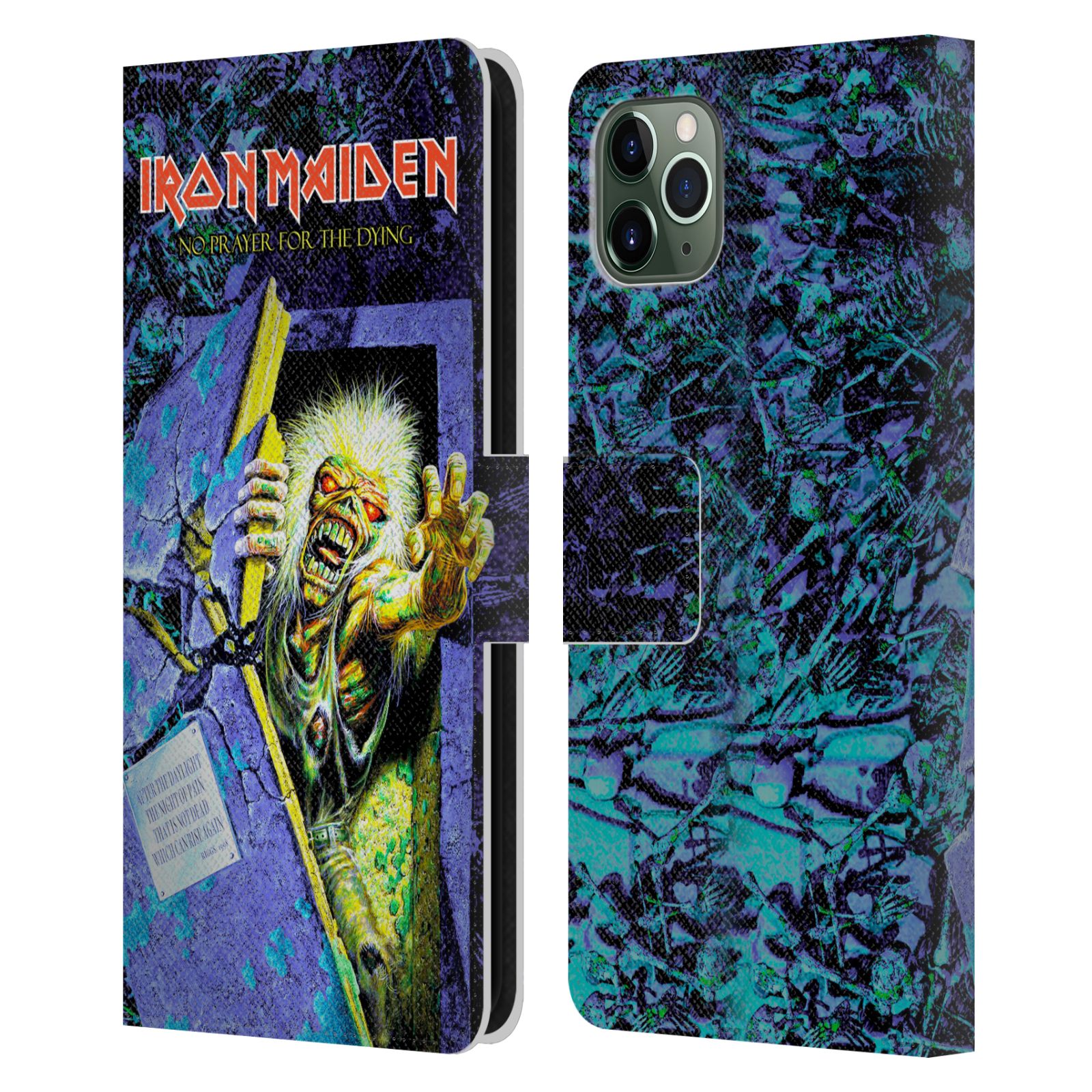 楽天市場】公式ライセンス Iron Maiden アルバムカバー レザー手帳型