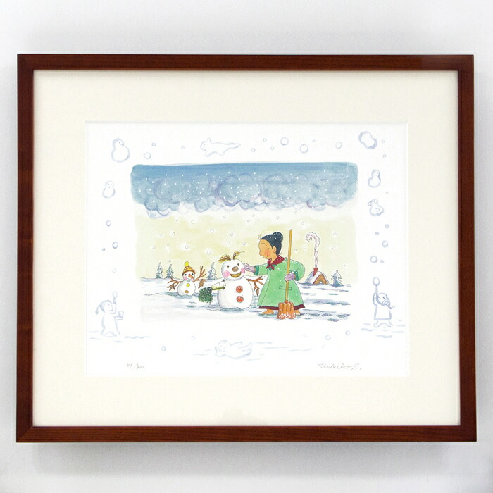 楽天市場】【直筆サイン入り版画】さとうわきこ ばばばあちゃん