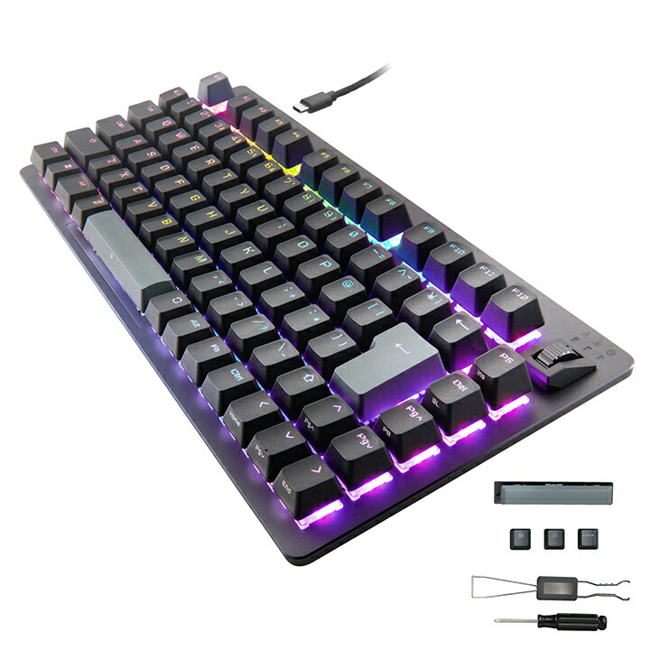 楽天市場】エレコム V custom VK720A 75％ サイズ ラピッドトリガー