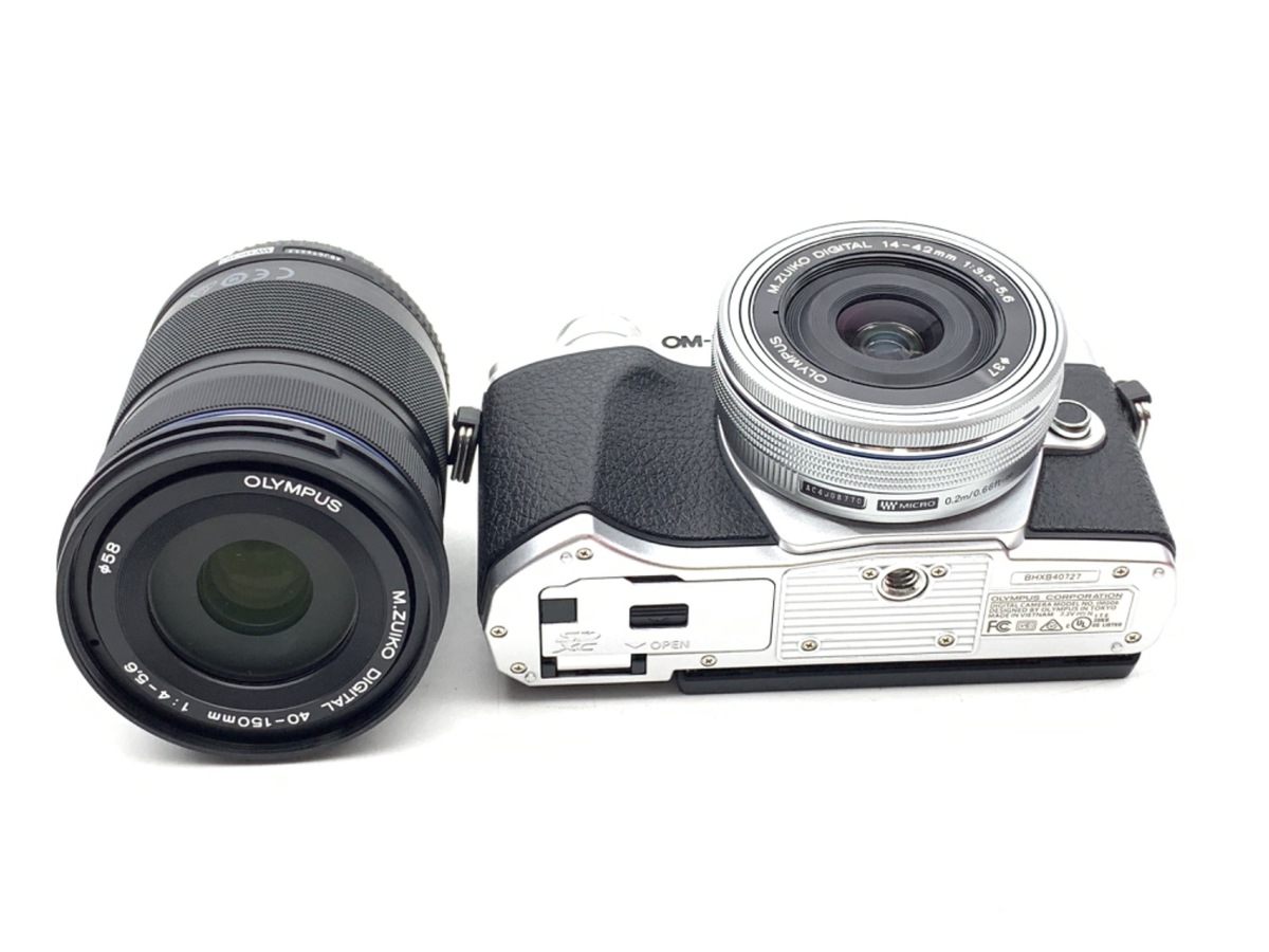 OLYMPUS E-M10 MarkIV EZダブルズームキット シルバー 【公式通販】