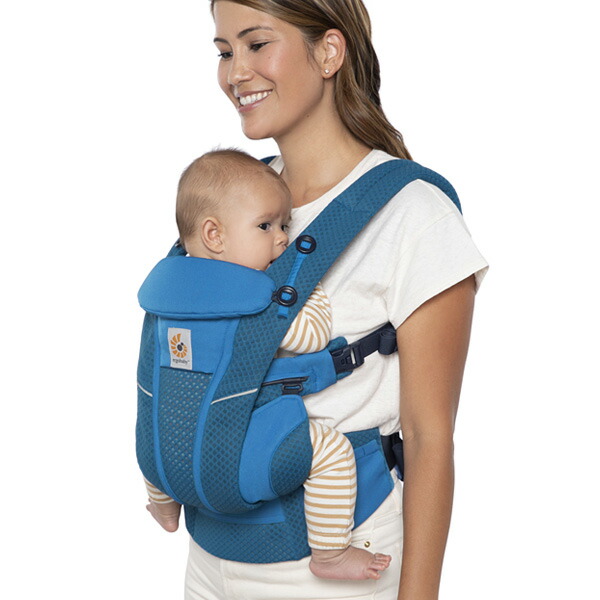 楽天市場】エルゴ 抱っこ紐 オムニ ブリーズ メッシュ サファイア
