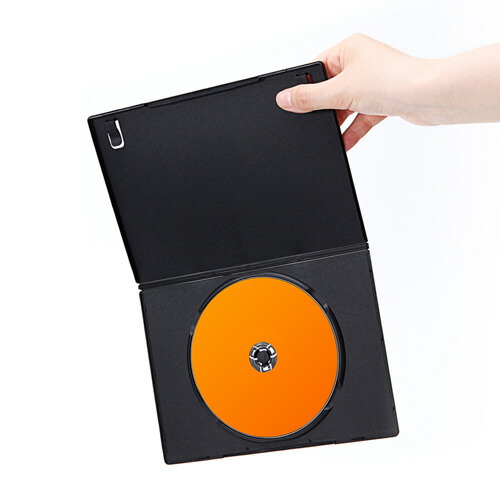 楽天市場】DVDケース スリムタイプ 1枚収納 トールケース 100枚 透明