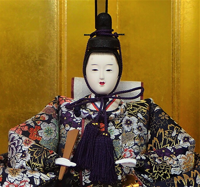 楽天市場】【ふるさと納税】雛人形 京九番親王 7段15人毛氈飾り No.9