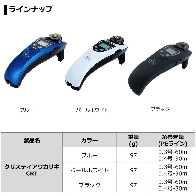 楽天市場】ダイワ(Daiwa) クリスティアワカサギCRT マットブラック