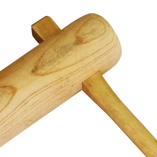 楽天市場】【餅つき用品】国産高級けやき杵(きね) 4寸 柄は樫材 お餅