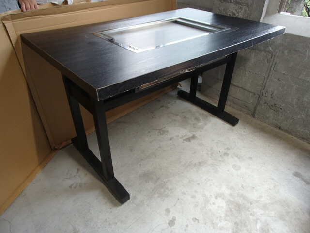 楽天市場】都市ガス用 お好み焼き テーブル 4人用 お好み焼台 1050×750