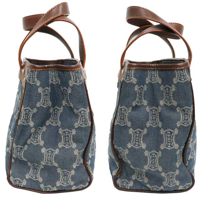 楽天市場】セリーヌ CELINE デニム ミニ バック ハンドバッグ ブルー系