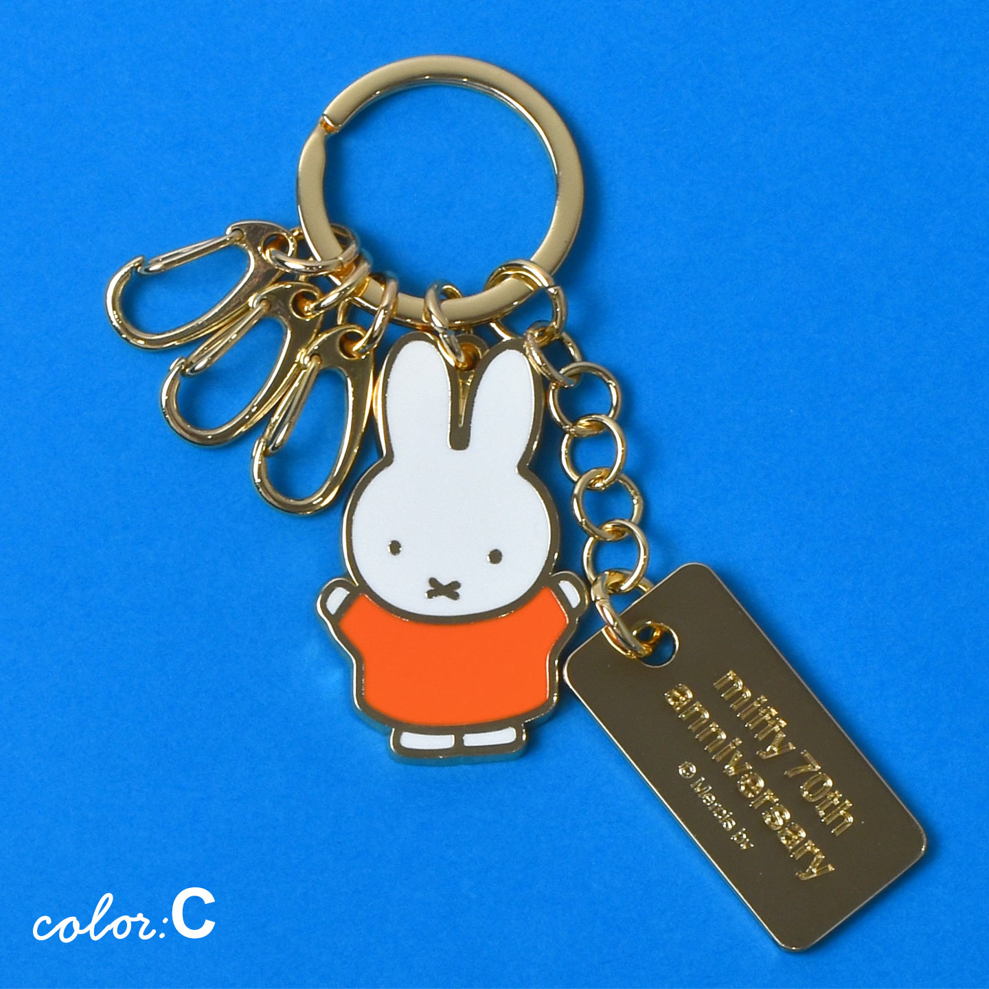楽天市場】ミッフィー miffy キーホルダー 70周年 キャラクター グッズ