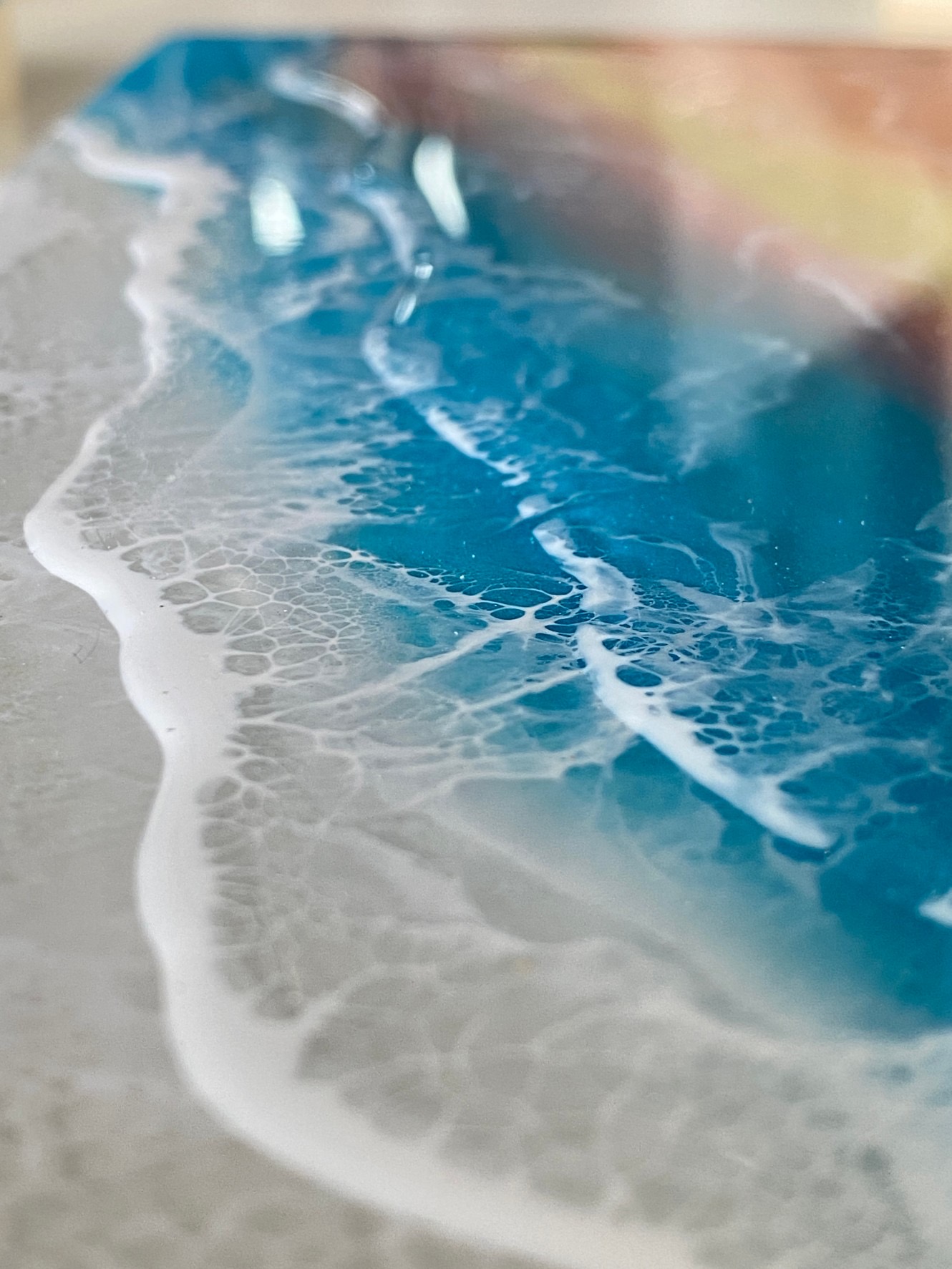 レジンアート オーシャンアート 沖縄 海 レジン インテリア 水紋