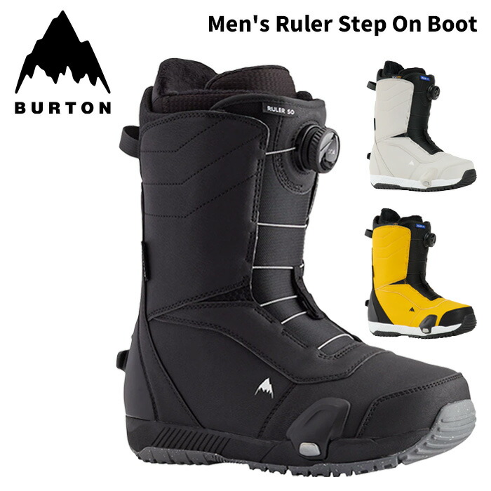 楽天市場】BURTON バートン スノーボード ブーツ Men's Ruler Step On