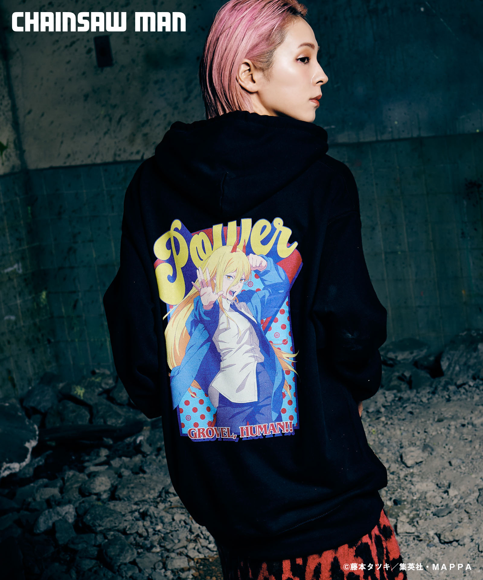 楽天市場】Chainsaw Man チェンソーマン × glamb グラム Power Hoodie