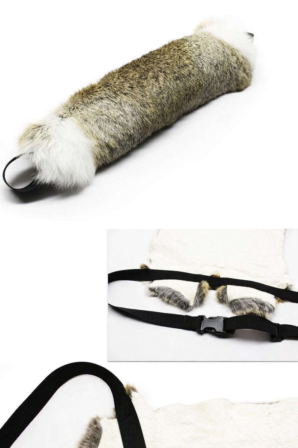 楽天市場】【ラビット尻あて】ウサギ毛皮敷物 日本製 本革使用｜送料