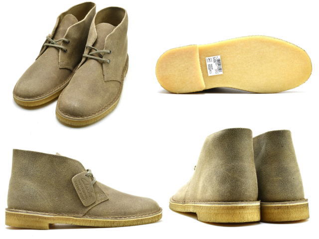 楽天市場】クラークス デザートブーツ トープスエード CLARKS DESERT