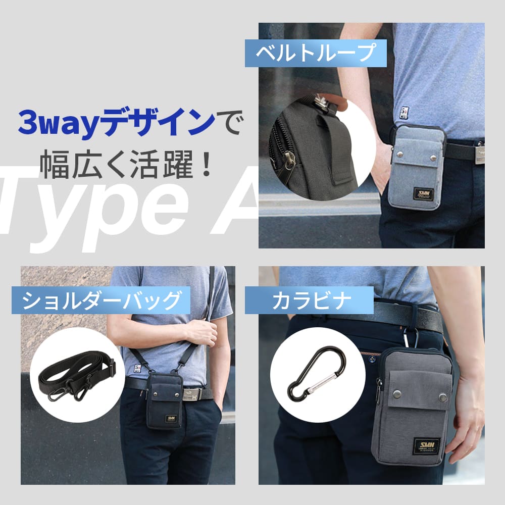 楽天市場】スマホポーチ ガジェットバッグ ガジェットポーチ ウェスト