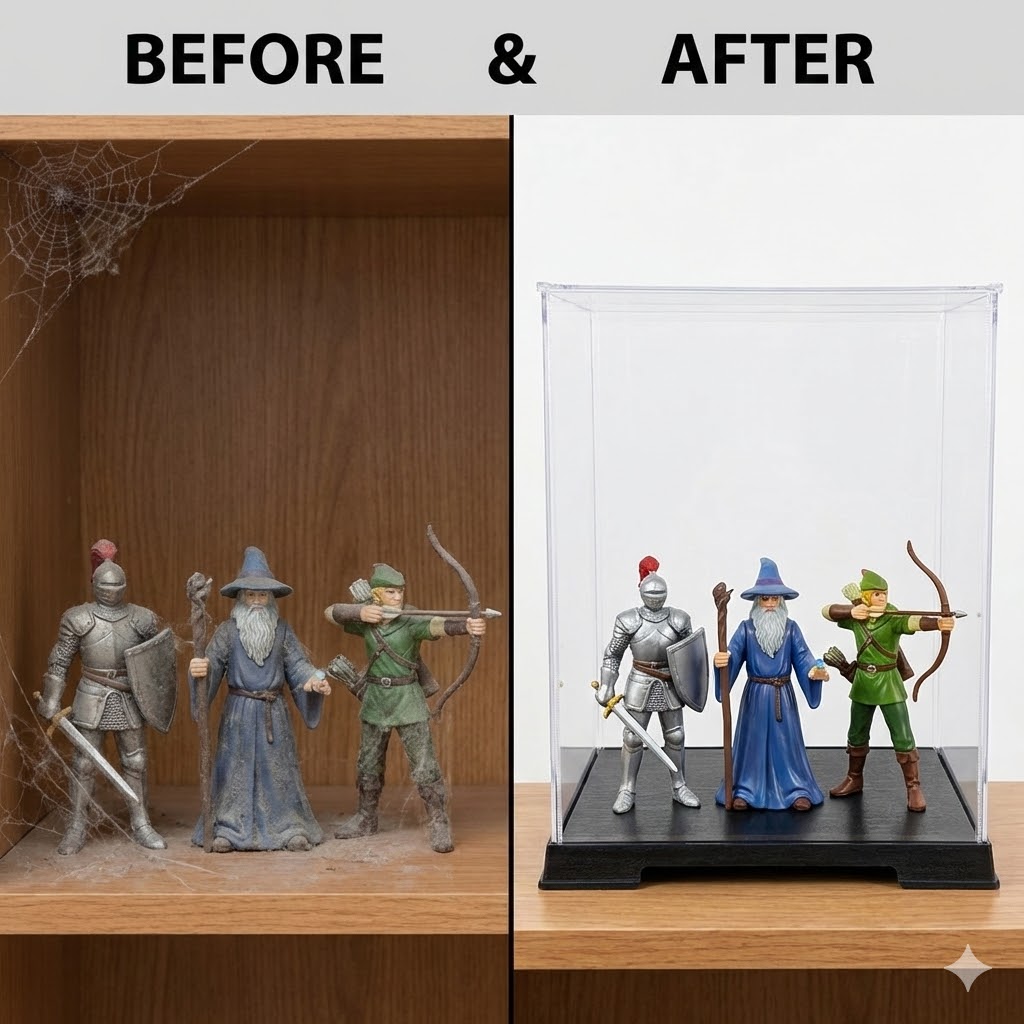 楽天市場】コレクションケース W500 フィギュアケース 大型