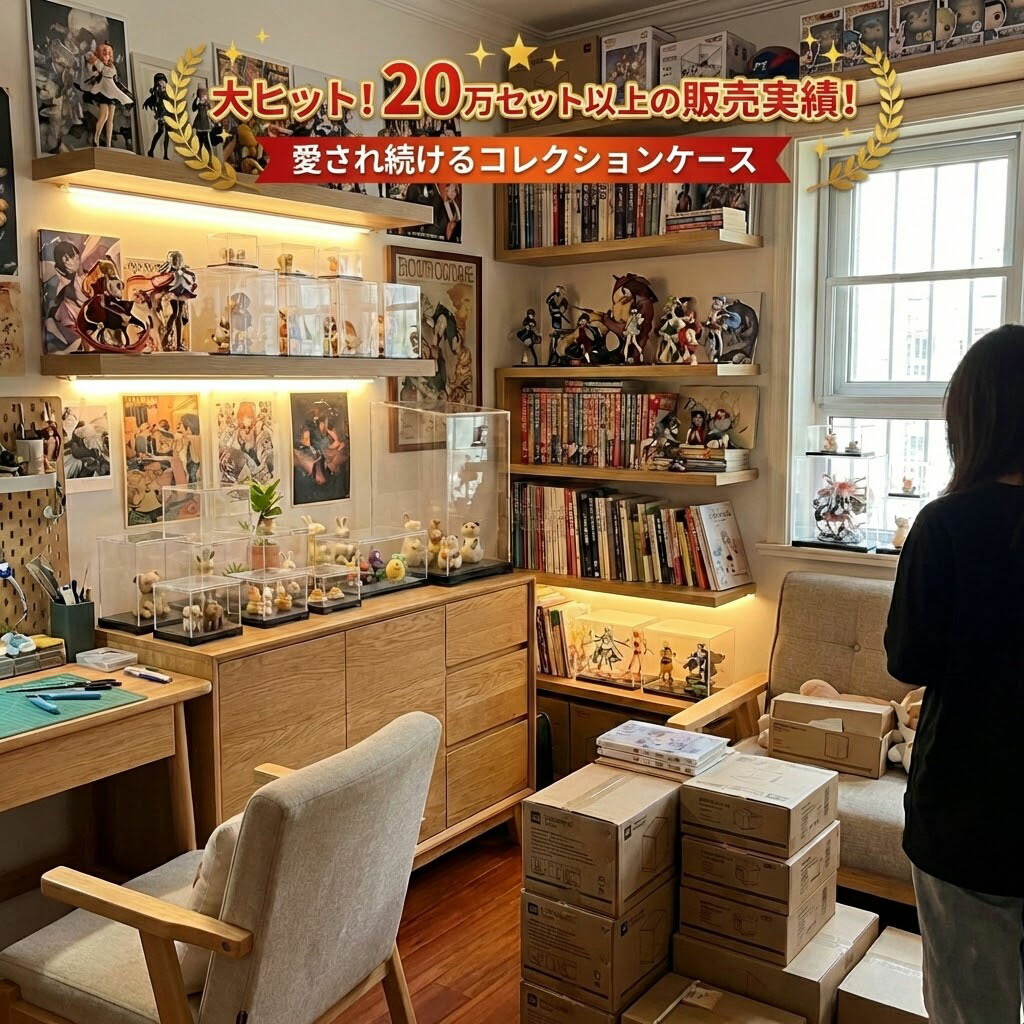 楽天市場】コレクションケース W500 フィギュアケース 大型
