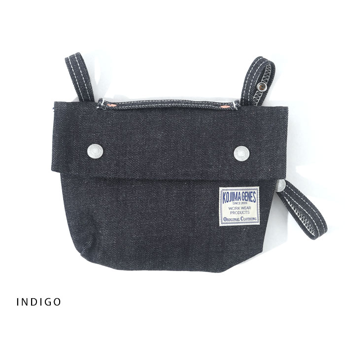楽天市場】児島ジーンズ 公式通販 デニムポーチ サイズM kojimagenes