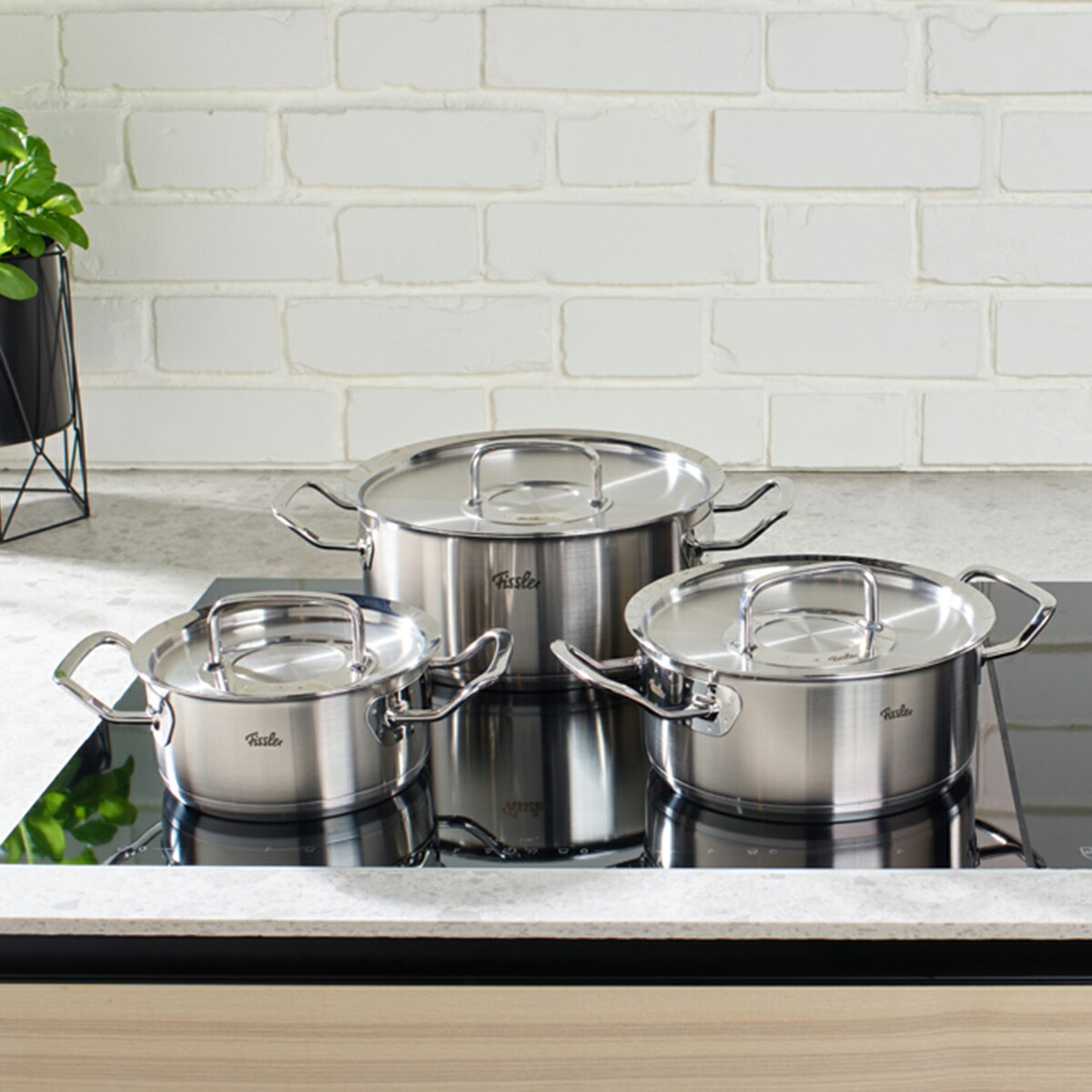 楽天市場】【公式】 フィスラー 両手鍋 24cm オリジナル プロフィ