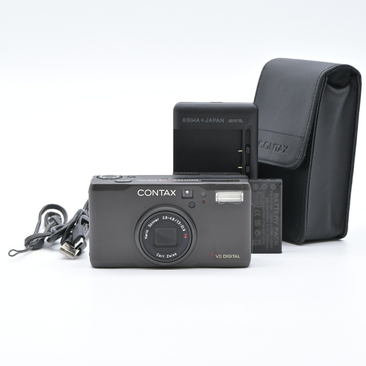 CONTAX TVS DIGITAL チタンブラック（美品・動作確認済） CONTAX Tvs
