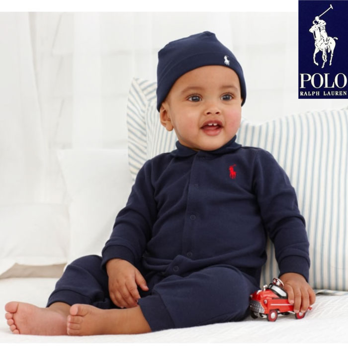 ラルフローレン カバーオール 2点セット 6M(70cm) 9M(75cm) ラルフ