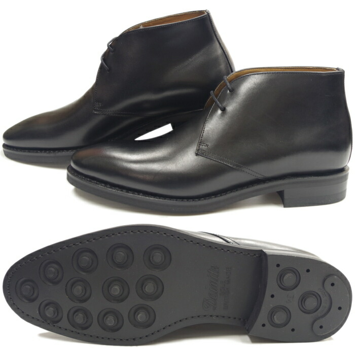 楽天市場】○○ Berwick 靴 バーウィック チャッカブーツ 849 ブラック