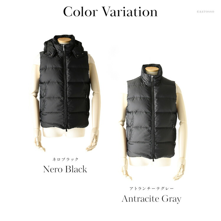 楽天市場】ムーレー ダウンベスト メンズ MooRER フード アウター 秋冬