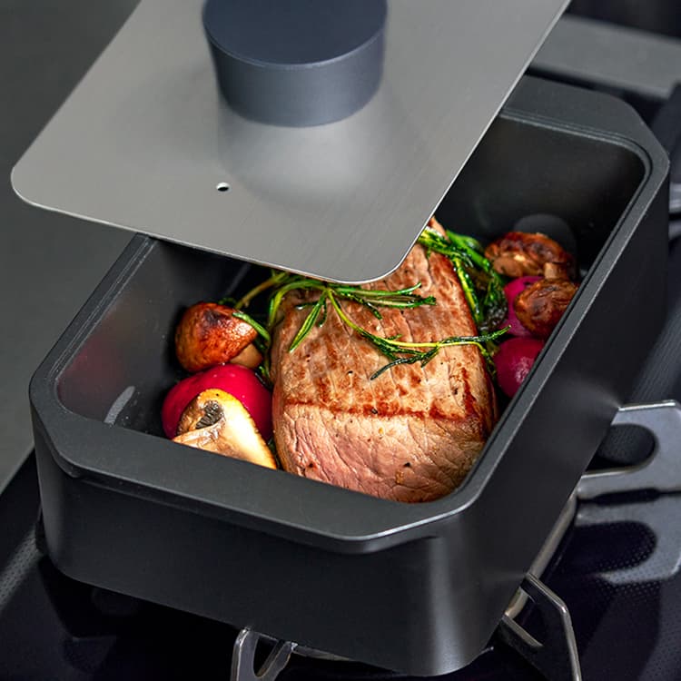 楽天市場】【IH対応・直火OK】グリルパン フタ付き 深型 魚 焼き