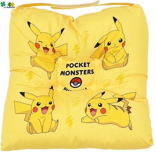 楽天市場】クッション ピカチュウ 約30x30cm 学童クッション