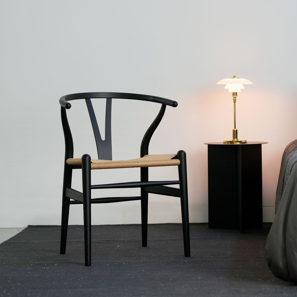 楽天市場】【即納】Yチェア CH24 正規品 ビーチ材 SOFT BLACK CARL