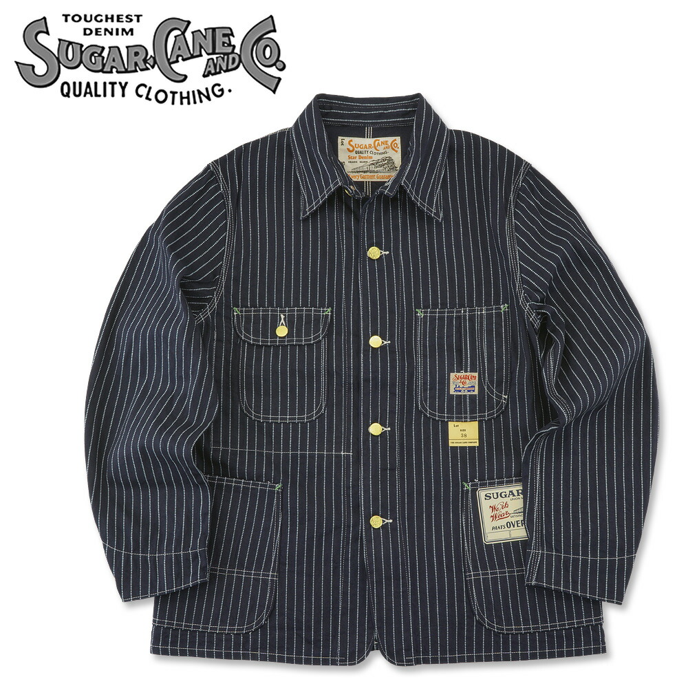 楽天市場】SUGAR CANE (シュガーケーン) 9oz ウォバッシュストライプ