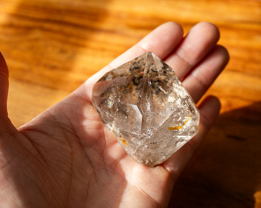 楽天市場】一点物 ニューヨーク州産 巨大大粒 ハーキマーダイヤモンド