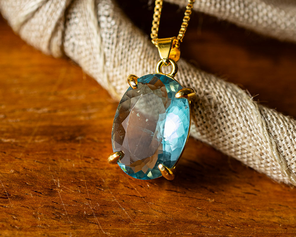 楽天市場】選べる 天然 AAA ブルー グリーン フローライト オーバル