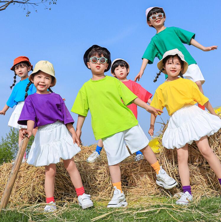 楽天市場】子供服 女の子 男の子 学園活動 幼稚園 団体服 団服 Tシャツ