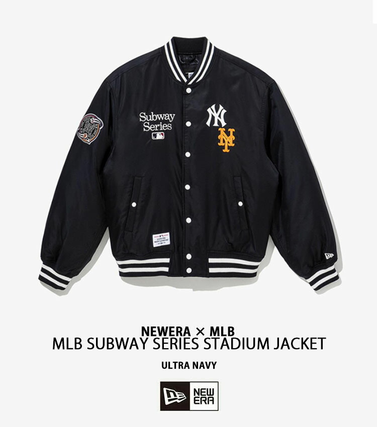 楽天市場】NEWERA ニューエラ スタジャン ブルゾン AP MLB SUBWAY