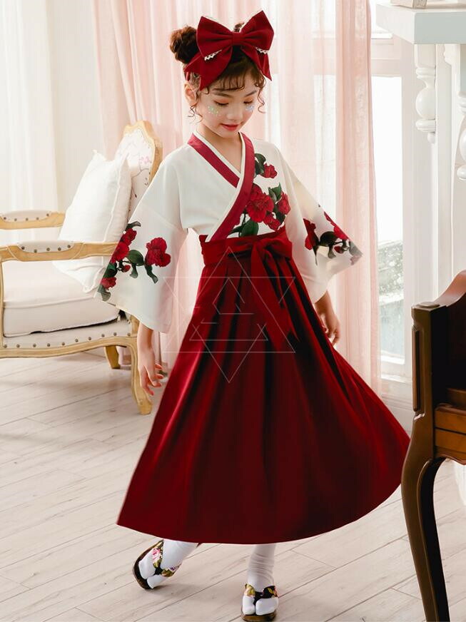 楽天市場】ハロウィン コスプレ 仮装 子供 和風 着物ドレス