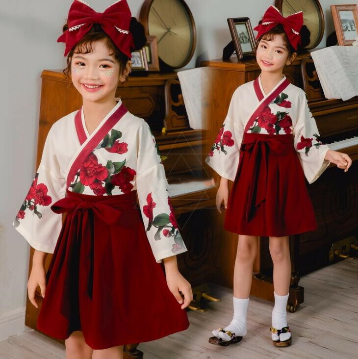 楽天市場】ハロウィン コスプレ 仮装 子供 和風 着物ドレス