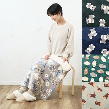 楽天市場】スワンネル 3way ひざ掛け 70×100cm 〈 レッサーパンダ